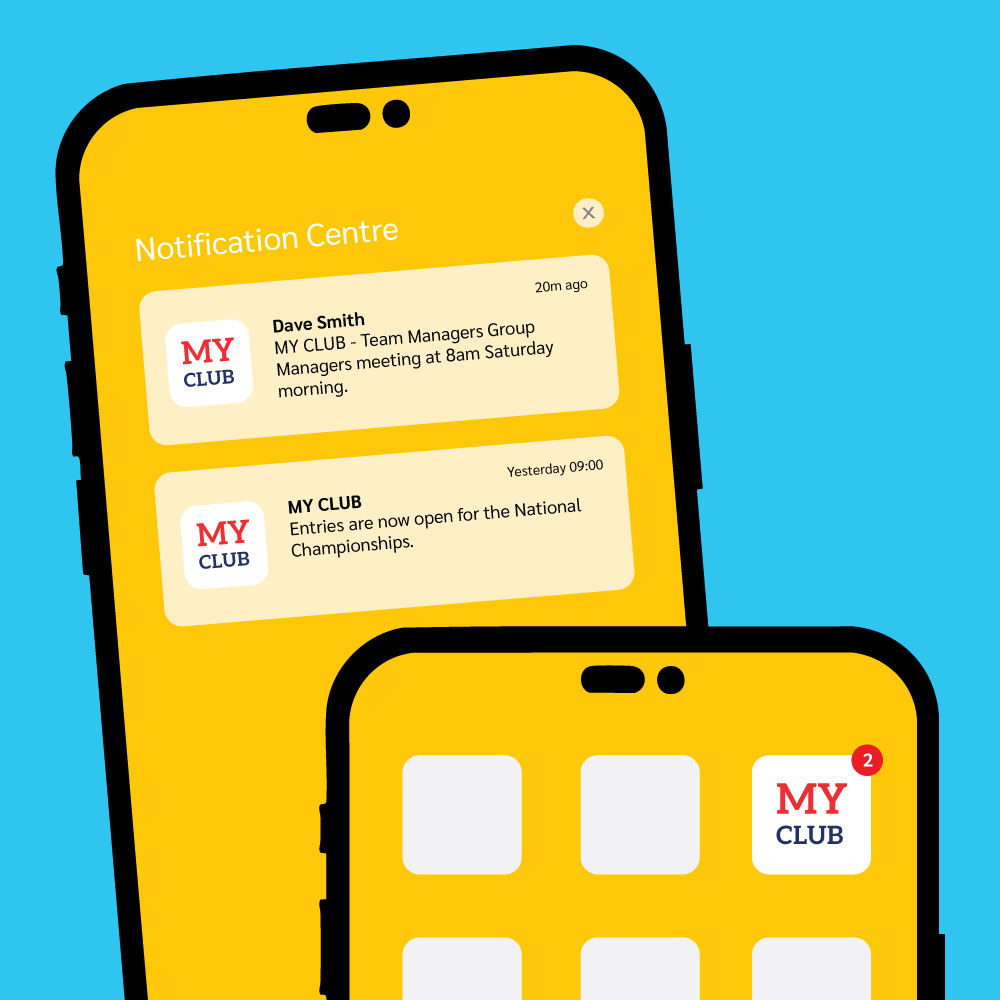 Club branded PWA Web App